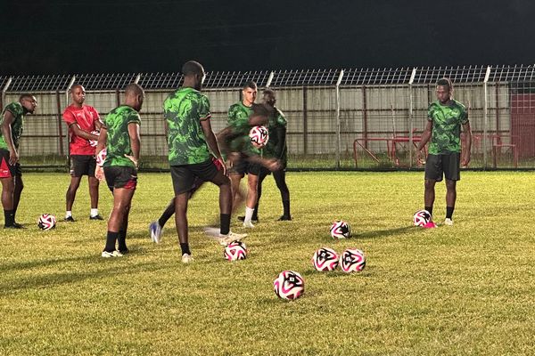 La sélection de Martinique poursuit sa préparation.