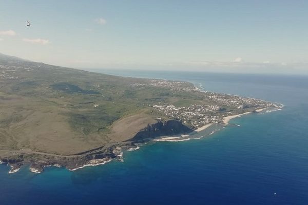 La côte Ouest vue du ciel 