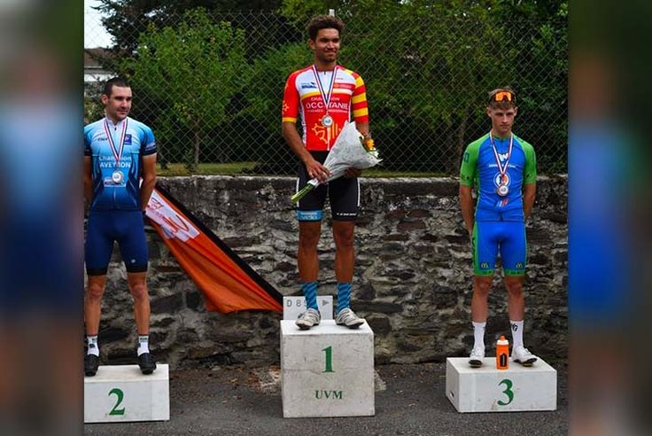 Le Coureur Martiniquais Lucas Villeronce Est Champion Juniors D Occitanie 2