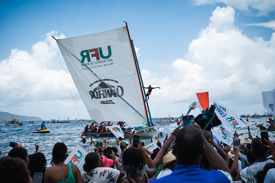 martinique la 1ere tour des yoles 2023