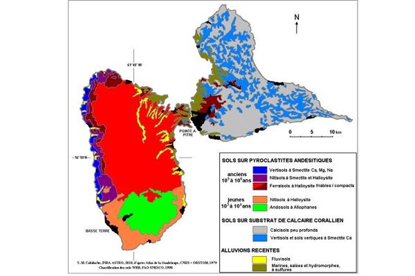 Sols de la Guadeloupe