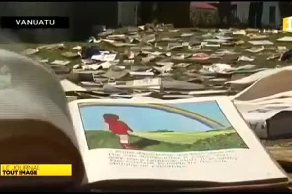 Vanuatu : les bibliothèques dévastées