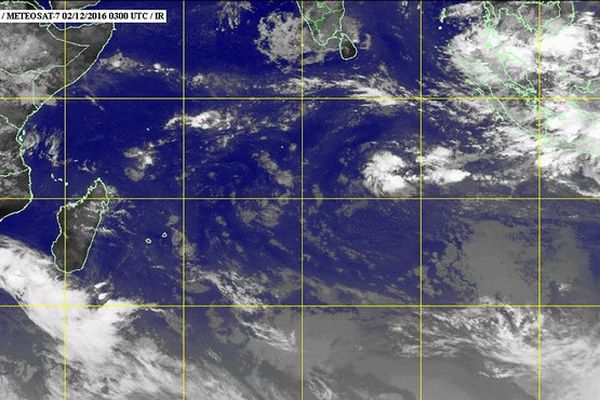 Image sat de l'Océan Indien