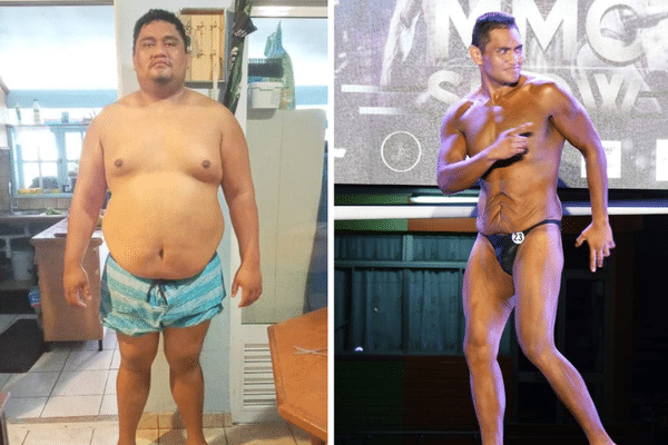 Marcel Tuairau a perdu 130 kilos en 4 ans.