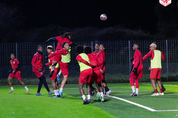 Intensité et grande détermination étaient encore au rendez-vous lors de la dernière séance d'entraînement avant le match face au SC Bastia