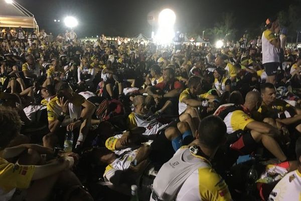 Grand Raid 2018 : l'attente avant le départ de la Diagonale des Fous