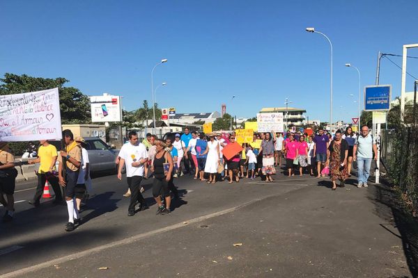 Marche contre la violence