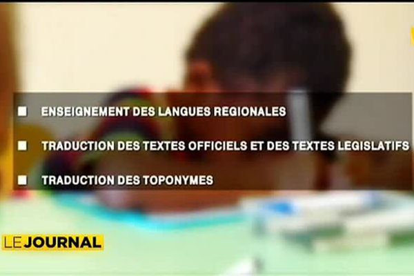 Une charte des langues régionales est en projet