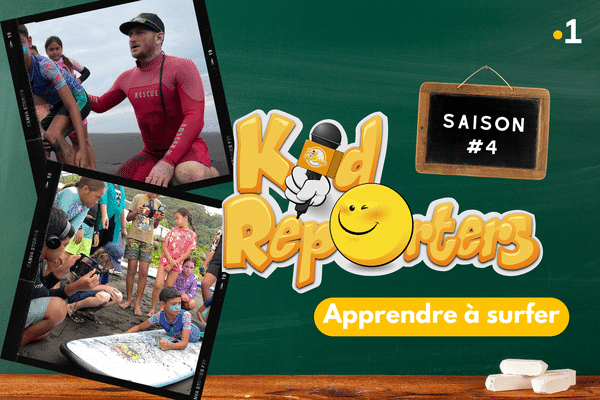 Kid reporters saison 4, épisode 1 : Apprendre à surfer