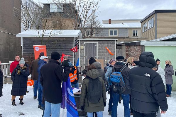 Mobilisation du 5 décembre à Saint-Pierre et Miquelon.