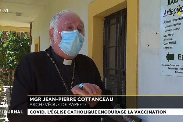 Mgr Cottanceau : « l’Eglise encourage la vaccination »