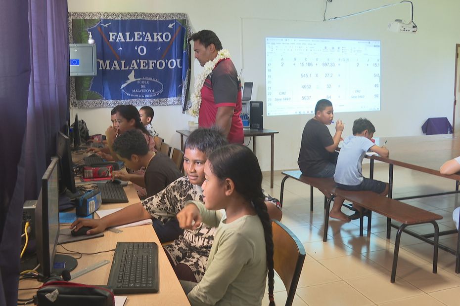 Education: IT is gradually becoming established in primary education in Wallis and Futuna – Wallis-et-Futuna la 1ère