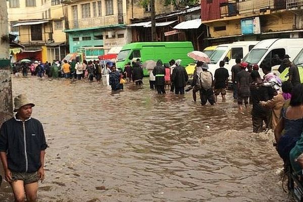 Inondation à Tananarive 7 février 2019