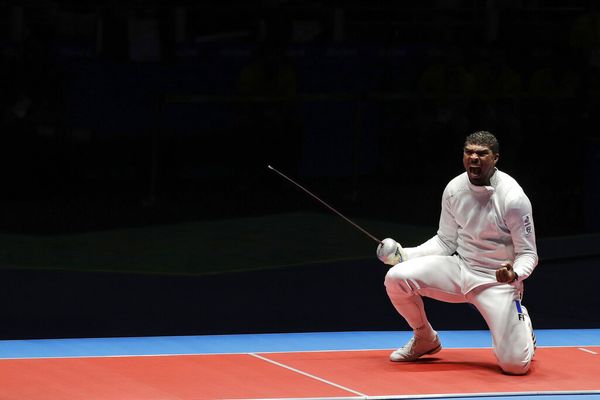 L'épéiste guadeloupéen Yannick Borel