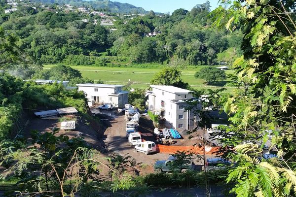 Le chantier des logements sociaux du domaine Labbé