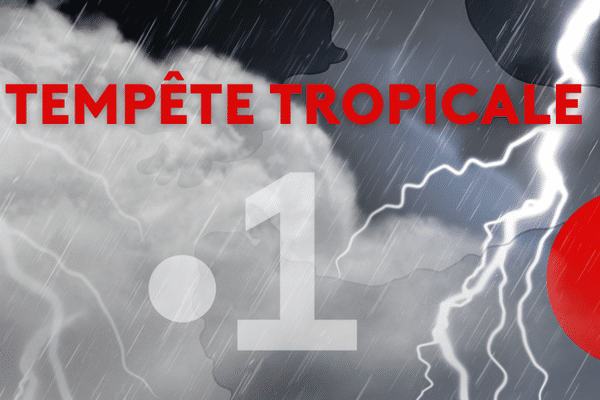 Tempête tropicale, la Guadeloupe en vigilance rouge pour fortes pluies et orages