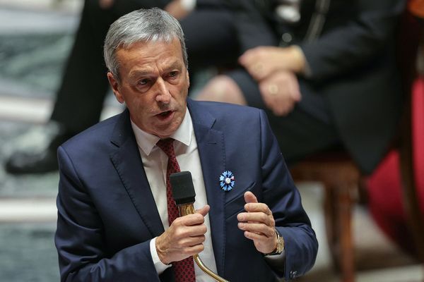 Philippe Vigier à l'Assemblée nationale le 7 novembre 2023.