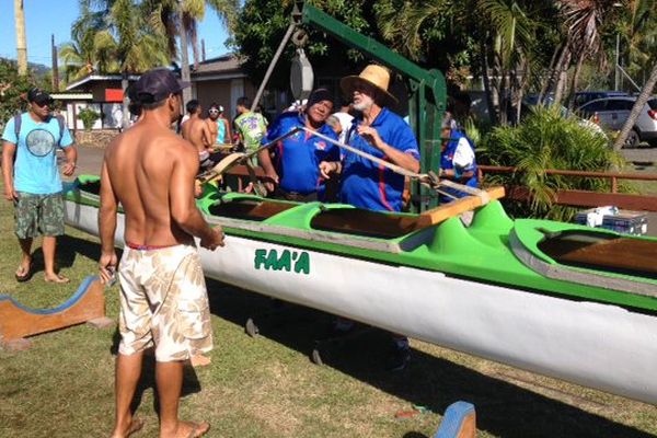 Pesée Va'a Fa'a'ati