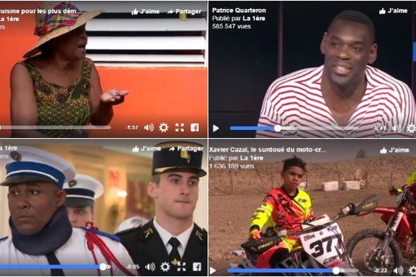 TOP 5 des vidéos les plus vues sur la page Facebook de La1ère