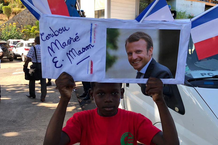 Emmanuel Macron Est Arrivé à Mayotte