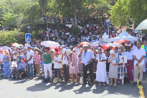 Pèlerinage du 3ème âge en clôture de la fête de la Salette à Saint-Leu