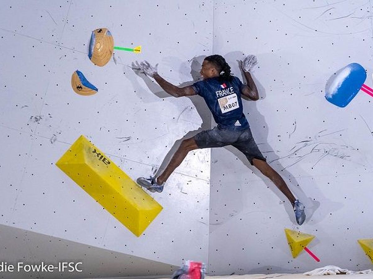 Jo 2020 Le Guyanais Mickael Mawem Qualifie Pour L Epreuve D Escalade Ou