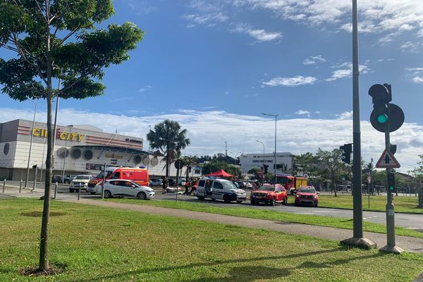 Un accident grave au centre ville de Nouméa