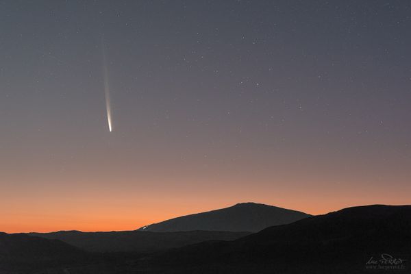 Astronomie à La Réunion : la comète Tsuchinshan-Atlas observable dans les Hauts de l'île jusqu'à jeudi