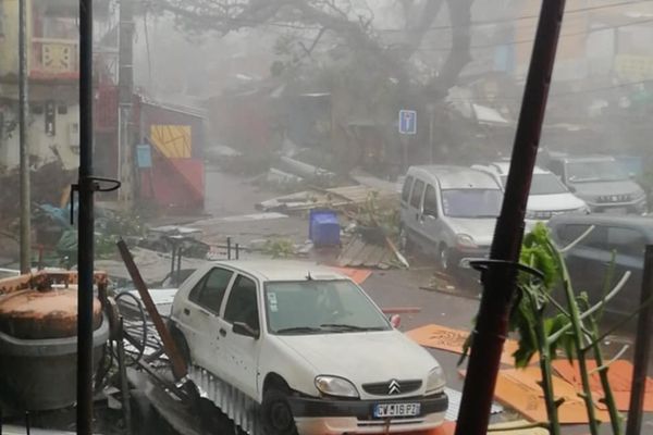 Dégats Mayotte Chido