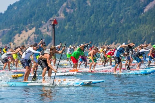 Paddle au challenge columbia gorge 