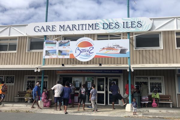 La gare maritime du "Betico", à Nouméa, image d'illustration.