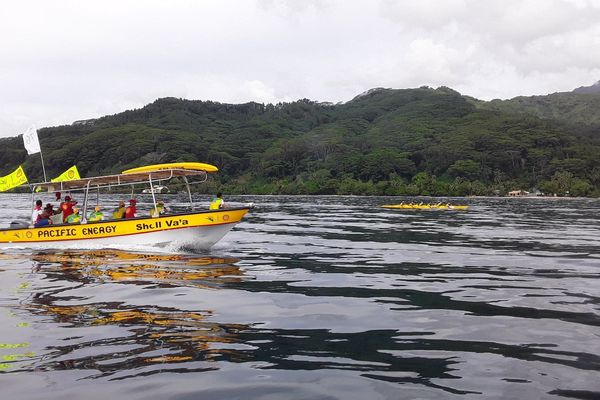 shell va'a tahiti nui va'a