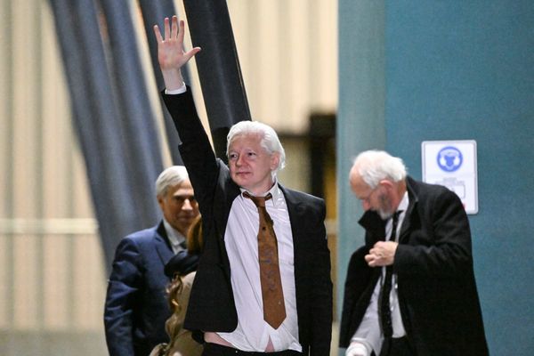 Le fondateur de Wikileaks, Julian Assange, est arrivé à Canberra mercredi 26 juin après avoir été libéré.