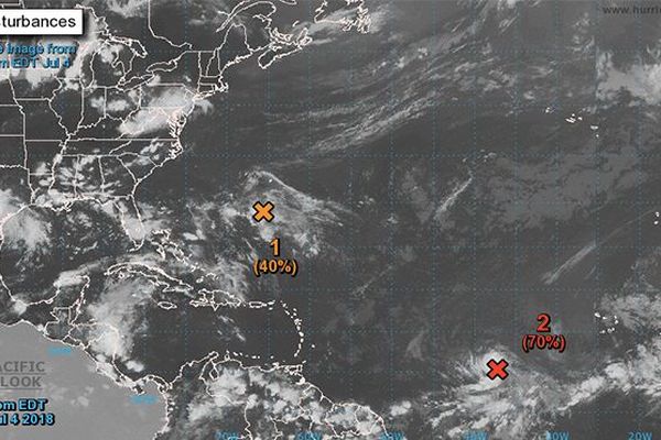 Carte météo  NHC