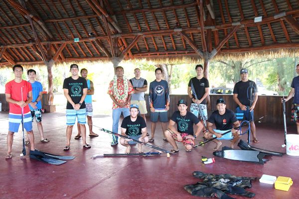 Une formation aux risques liés à la pratique de la pêche sous-marine à Papeari