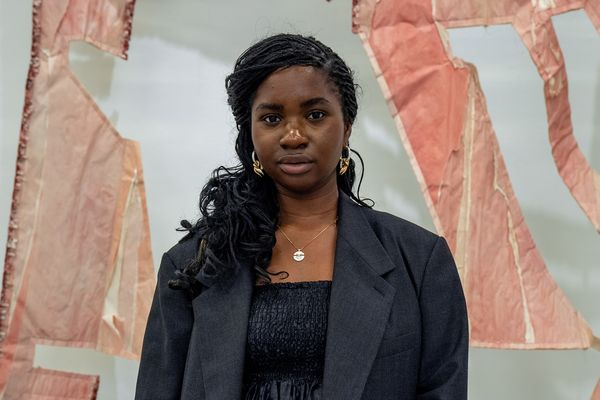 Amandine Nana, commissaire de l'exposition "Tituba, qui pour nous protéger ?" au Palais de Tokyo