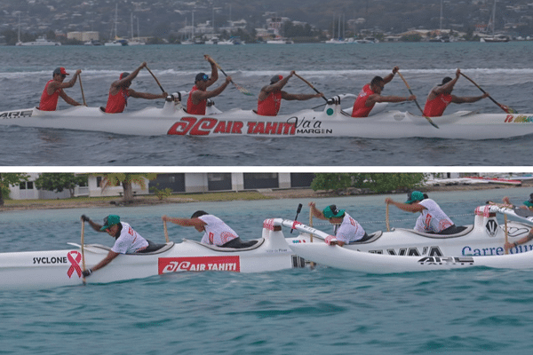 Air Tahiti va'a race