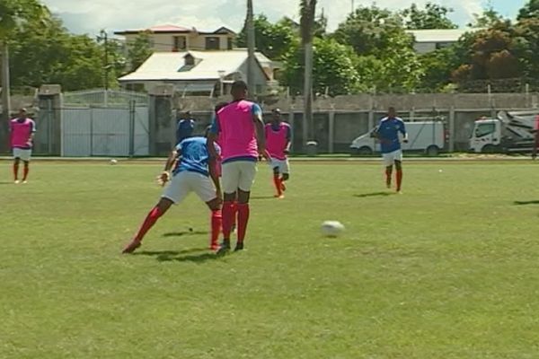 les Gwada Boys à l'entraînement