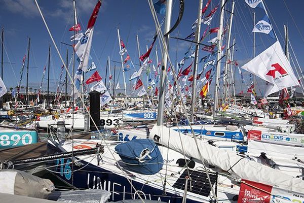 Mini-Transat: avant départ des canaries