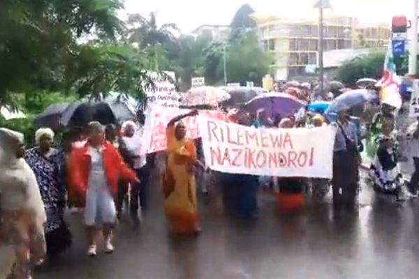 Manif profs mayotte