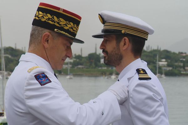 Julien Fort est le nouveau commandant de la base navale Chaleix.