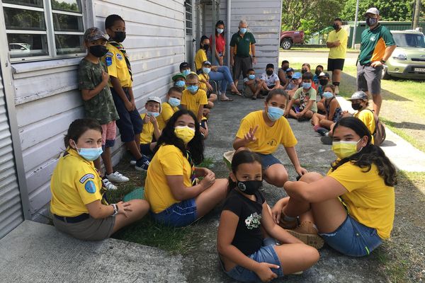 Réunion de préparation pour le prochain camp scout.