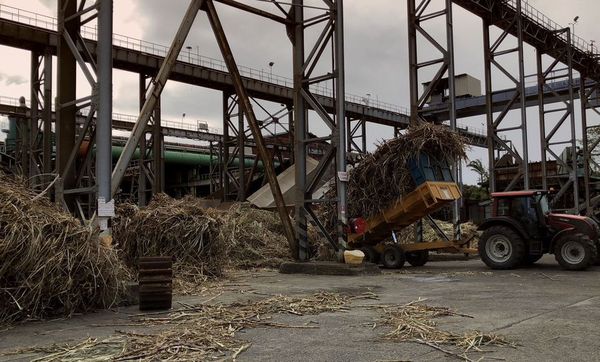 Sugar factory in Bois-Rouge Reunion Island