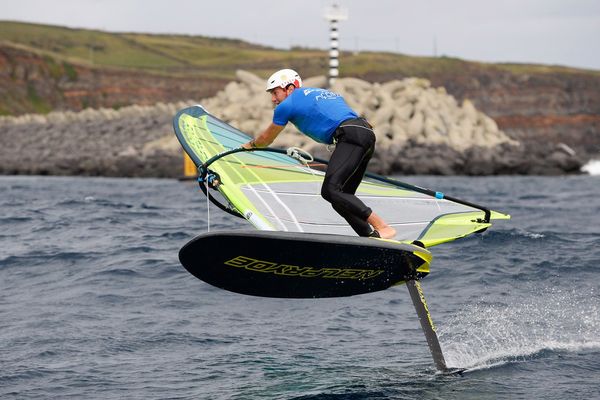 Thomas Goyard aux Championnats du monde de RS:X convertibel