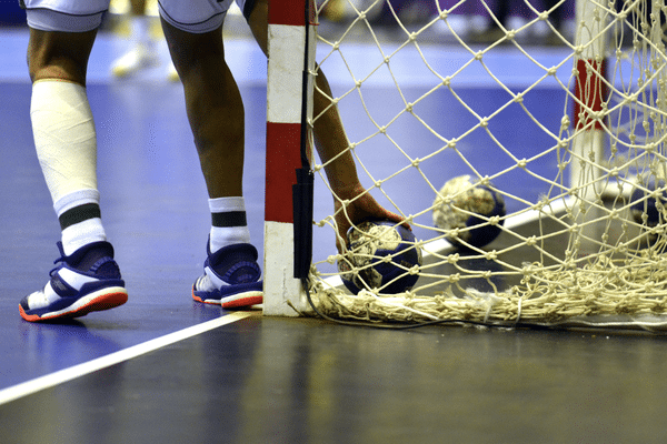 Joueur de handball (illustration).