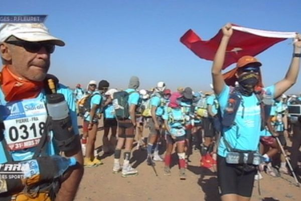 Cinq Polynésiens au marathon des sables