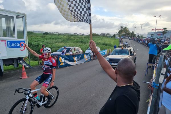 Norman Latouche  du club TVM, vainqueur dans  la catégorie des seniors.