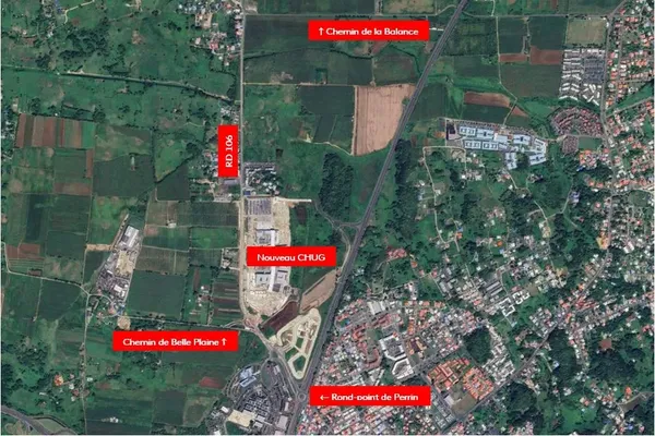 Fermeture temporaire de la route départementale n°106, route de Perrin, les mercredi 25 et jeudi 26 septembre 2024, entre 20h00 à 05h00