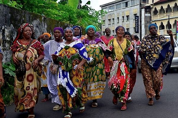 Poissonnières grève Comores 28 mars 2024