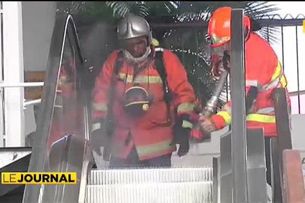 Début d’incendie dans l’escalator du centre Vaima